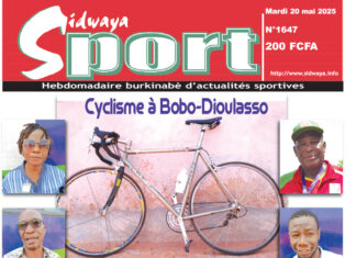 Une Sidwaya Sport du 20-05-2025