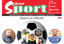 Une Sidwaya Sport du 06-05-2025