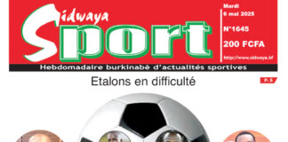 Une Sidwaya Sport du 06-05-2025