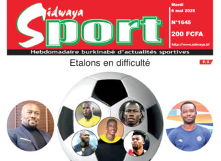 Une Sidwaya Sport du 06-05-2025