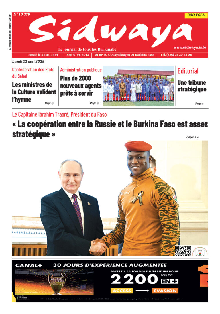 Une du 12-05-2025