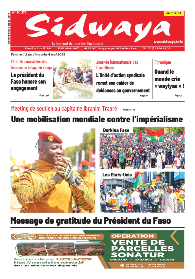 Une du 02-05-2025