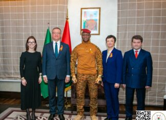 Séjour officiel du Président du Faso à Moscou : une délégation du parlement russe reçue par le Capitaine Ibrahim TRAORÉ