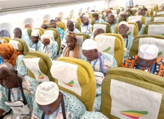 Hadj 2025 : Le premier vol depuis Bobo-Dioulasso a décollé avec 342 pèlerins