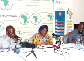 Interventions de la BAD au Burkina: la vice-présidente Nnenna Nwabufo en “mini revue” de performance avec la presse