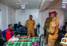 Séjour du Président du Faso dans les Hauts-Bassins : Visite guidée à l’hôpital militaire Tanguet-OUATTARA