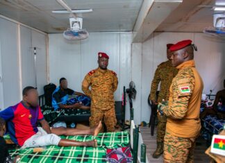 Séjour du Président du Faso dans les Hauts-Bassins : Visite guidée à l’hôpital militaire Tanguet-OUATTARA
