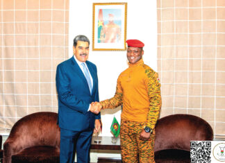 Séjour officiel du Président du Faso en Russie: le Président vénézuelien admiratif de la lutte du Burkina pour la liberté