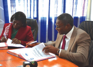 Formation professionnelle: une convention de coopération signée entre les ENA du Burkina, du Gabon et du Tchad