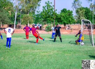 Sport: l’équipe de la présidence du Faso domine pour la 3e fois consécutive les professionnels du football