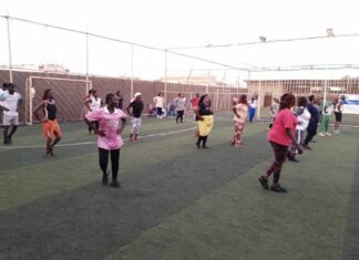 Lutte contre les VBG: Une séance d’aérobic pour sensibiliser les communautés