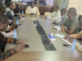 Médias: le ministre Pingdwendé Gilbert Ouédraogo encourage les agents de 3TV et Impact TV