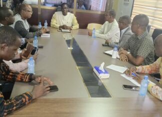 Médias: le ministre Pingdwendé Gilbert Ouédraogo encourage les agents de 3TV et Impact TV