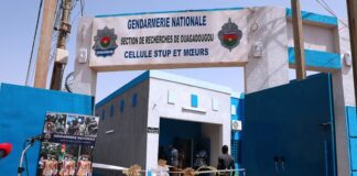 Ouagadougou : le PDG des caves POULMA rénove les locaux de la Cellule Stupéfiants et Mœurs de la Section de Recherches