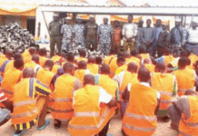 Faso Mêbo : des détenus purgent leur peine sur le site