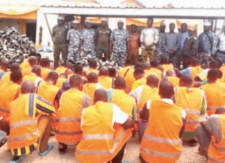 Faso Mêbo : des détenus purgent leur peine sur le site