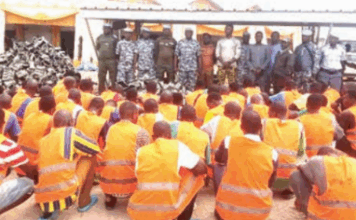 Faso Mêbo : des détenus purgent leur peine sur le site