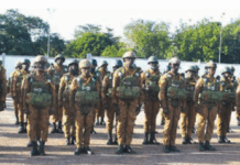 Centre d’instruction des troupes aéroportées: « Attérisage » réussi pour 300 stagiaires parachutistes