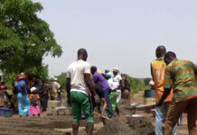 Acte patriotique: les habitants de Nioré engagent la construction de leur CSPS