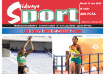 Une Sidwaya Sport du 17-06-2025