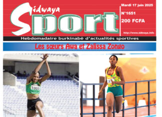 Une Sidwaya Sport du 17-06-2025