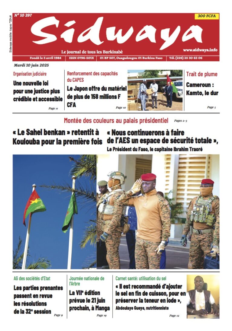 Une du 10-06-2025