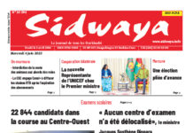 Une Sidwaya du 04-06-2025