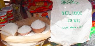 Fortification de l’huile et du sel iodé dans les Hauts-Bassins Les journalistes et communicateurs visitent le marché de Sarfalao