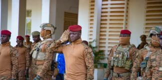 L’intégralité du message de Son Excellence le Capitaine Ibrahim TRAORÉ, Président du Faso, Chef de l’État lors des montées des couleurs au palais de Koulouba