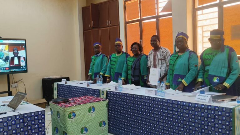 Soutenance de Thèse : Dianyagou Paul Ouali fait docteur en Sciences biologiques