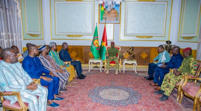 La délégation spéciale consulaire de la Chambre de commerce: les membres reçoivent les orientations du capitaine Ibrahim Traoré
