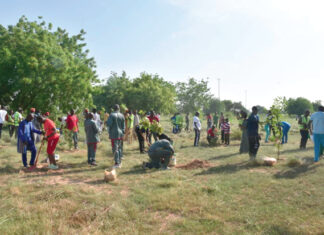 Journée nationale de l’arbre: les ministères de la défense et de l’environnement mettent 600 plants en terre pour un Burkina vert