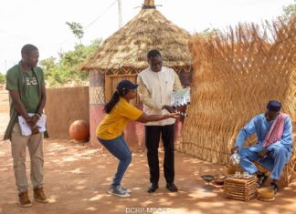 Promotion du cinéma burkinabè : le Ministre Pingdwendé Gilbert OUEDRAOGO sur le plateau de tournage de la Saison 2 de la série « Bienvenue à Kikidéni »