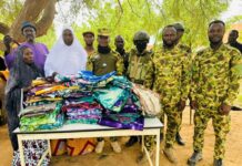 Résilience à Falagountou: le détachement de gendarmerie forme 160 femmes en fabrication de pagnes Koko Dunda