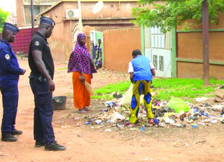 Brigade « laabal » :une journée de sensibilisation dans le quartier Patte d’oie à Ouagadougou