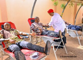 Don de sang : le personnel de la Primature répond à l’appel du gouvernement