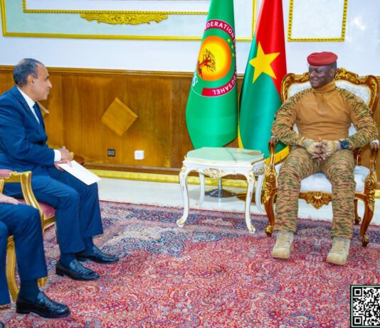 Dr Badr Abdelaty, envoyé spécial du président égyptien: « L’Egypte est prête à renforcer toutes sortes de coopérations avec le Burkina Faso »