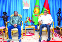 Ingénierie géospatiale: l’entrepreneur kényan, Lenny Kivuti, présente son projet au chef de la diplomatie burkinabè