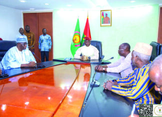 25e anniversaire du Conseil constitutionnel du Burkina : des présidents de Cours constitutionnelles remercient le capitaine Ibrahim Traoré