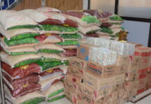 Soutien aux familles victimes de guerre: l’Eglise AD de la Zone 1 remet 120 sacs de vivres