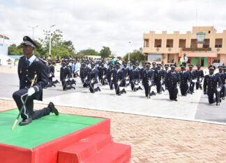 Académie de police :162 cadres de police prêts à servir