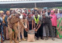 Initiative présidentielle Faso-Mêbo: les veuves des FDS de Bobo-Dioulasso apportent leur contribution