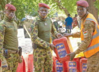 Initiative Faso Mêbo: le Bataillon de protection rapprochée de la présidence du Faso apporte sa contribution