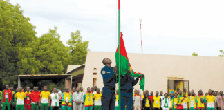 Compétition des Ecoles de formation pour la relève sportive: la VIe édition lancée à Ouahigouya à travers la montée des couleurs