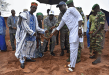 Reboisement civilo-militaire: 500 arbres nutritifs plantés au lycée Wend-Puiré de Saaba