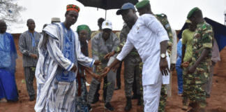 Reboisement civilo-militaire: 500 arbres nutritifs plantés au lycée Wend-Puiré de Saaba