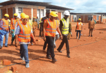 Chantier du CMA de Karangasso Vigué: les travaux réalisés à 65%