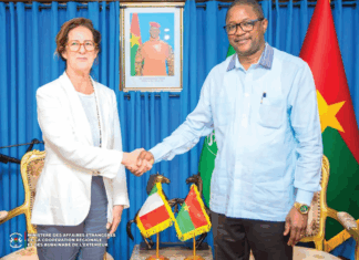 Agence italienne pour la coopération et le développement: le chef de la diplomatie burkinabè échange avec la nouvelle directrice