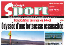 Une Sidwaya Sport du 08-07-2025