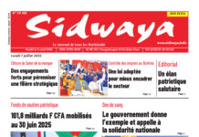 Une Sidwaya du 07-07-2025